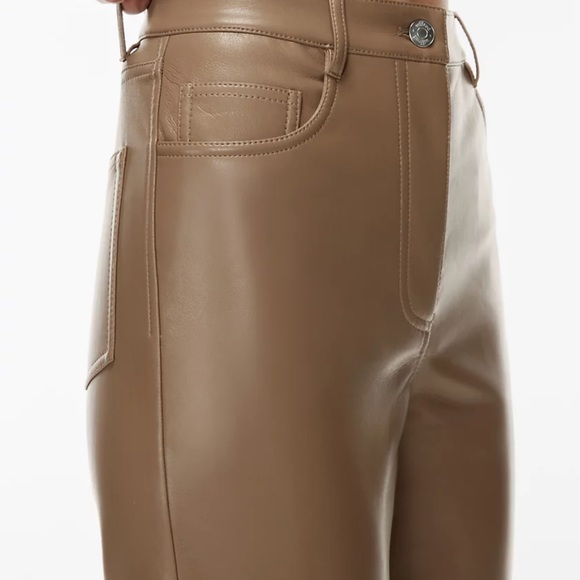 NWT Aritzia Melina Constant Camel Size 0 - Picture 5 of 8